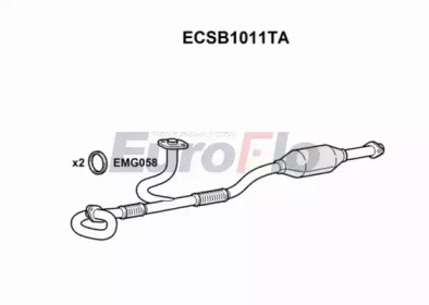 Катализатор EuroFlo ECSB1011TA