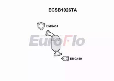 Катализатор EuroFlo ECSB1026TA