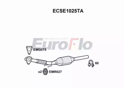 Катализатор EuroFlo ECSE1025TA