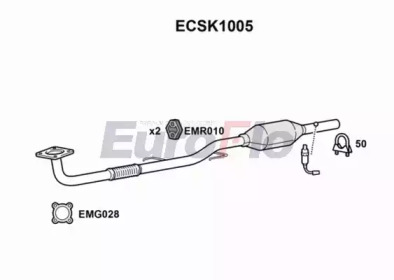 Катализатор EuroFlo ECSK1005