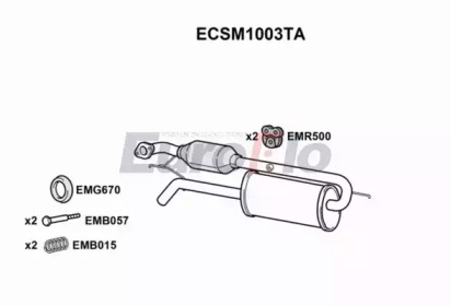 Катализатор EuroFlo ECSM1003TA