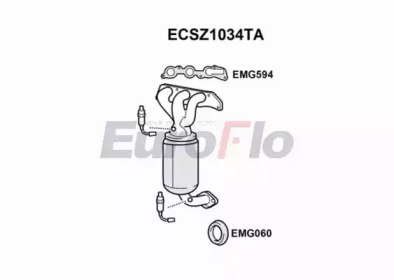 Катализатор EuroFlo ECSZ1034TA