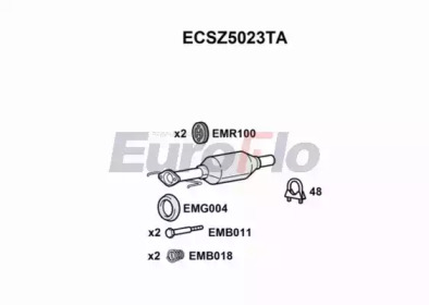 Катализатор EuroFlo ECSZ5023TA