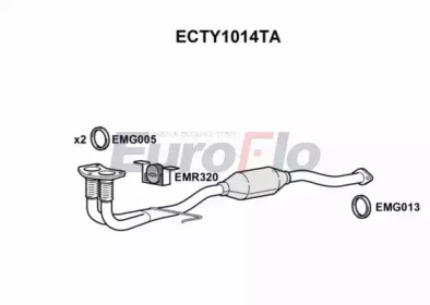 Катализатор EuroFlo ECTY1014TA