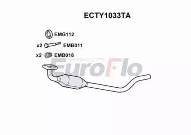 Катализатор EuroFlo ECTY1033TA