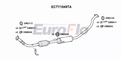 Катализатор EuroFlo ECTY1049TA