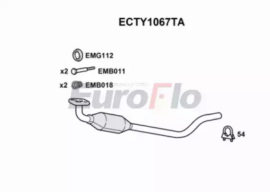 Катализатор EuroFlo ECTY1067TA