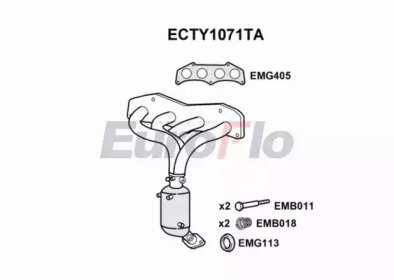 Катализатор EuroFlo ECTY1071TA