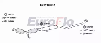 Катализатор EuroFlo ECTY1086TA