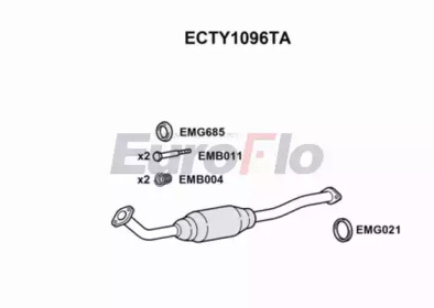 Катализатор EuroFlo ECTY1096TA