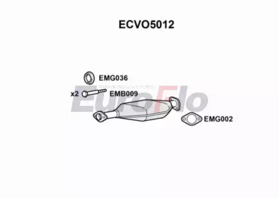 Катализатор EuroFlo ECVO5012