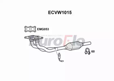 Катализатор EuroFlo ECVW1015