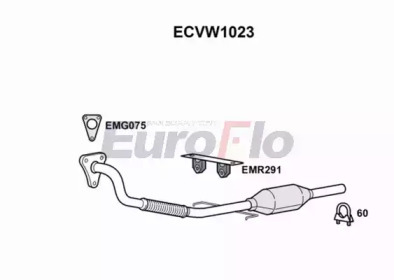 Катализатор EuroFlo ECVW1023