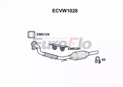 Катализатор EuroFlo ECVW1028