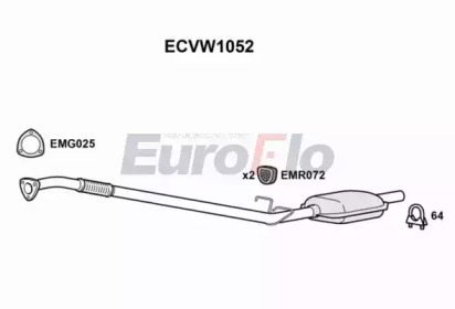 Катализатор EuroFlo ECVW1052