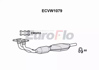 Катализатор EuroFlo ECVW1079