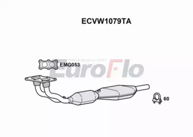 Катализатор EuroFlo ECVW1079TA