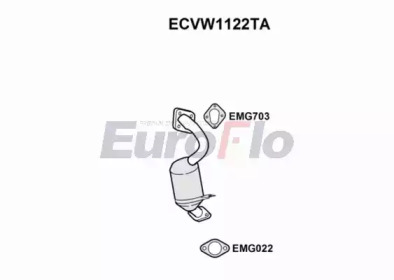 Катализатор EuroFlo ECVW1122TA