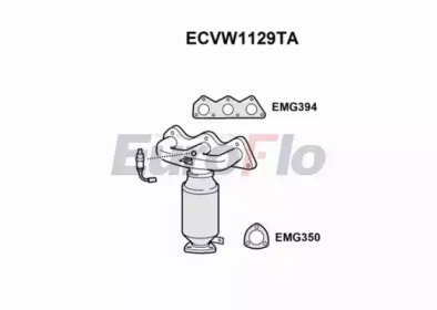 Катализатор EuroFlo ECVW1129TA