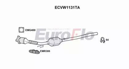 Катализатор EuroFlo ECVW1131TA