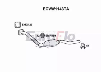 Катализатор EuroFlo ECVW1143TA