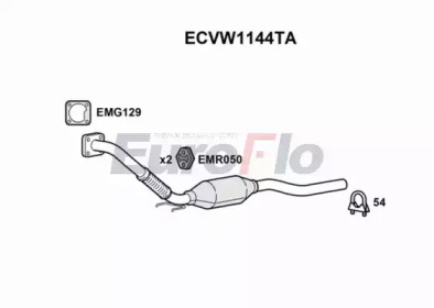 Катализатор EuroFlo ECVW1144TA