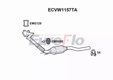 Катализатор EuroFlo ECVW1157TA