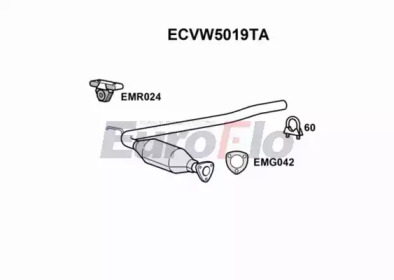 Катализатор EuroFlo ECVW5019TA