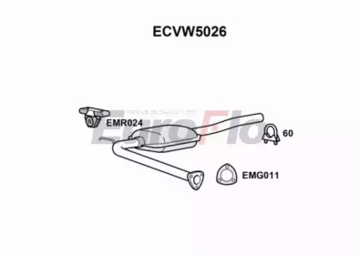 Катализатор EuroFlo ECVW5026