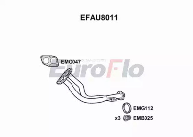 Трубка EuroFlo EFAU8011