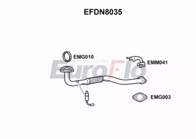 Трубка EuroFlo EFDN8035