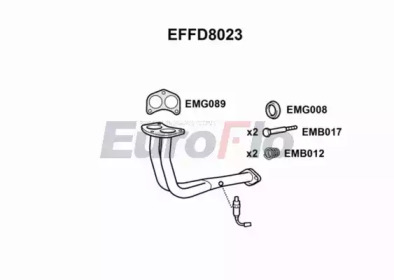 Трубка EuroFlo EFFD8023