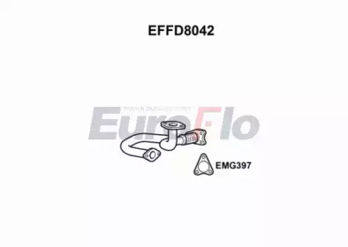 Трубка EuroFlo EFFD8042