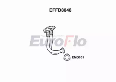 Трубка EuroFlo EFFD8048