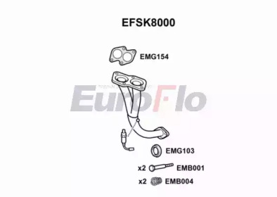 Трубка EuroFlo EFSK8000