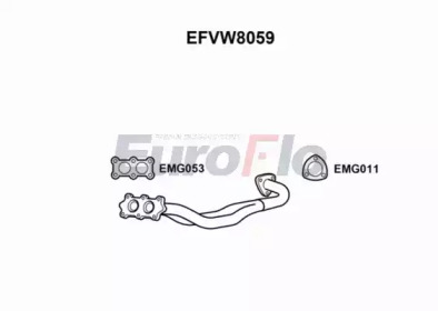 Трубка EuroFlo EFVW8059