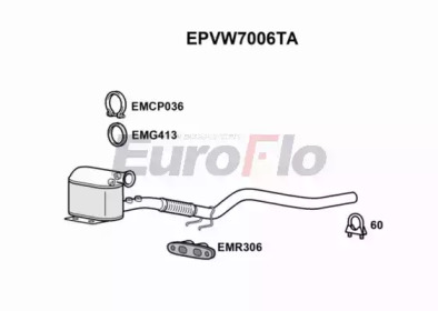 Фильтр EuroFlo EPVW7006TA