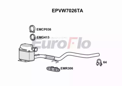 Фильтр EuroFlo EPVW7026TA