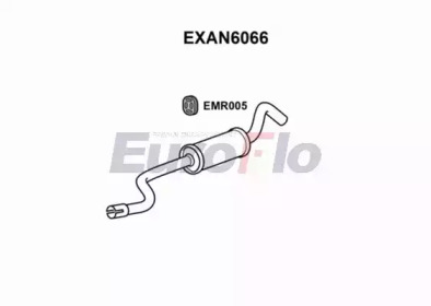 Амортизатор EuroFlo EXAN6066