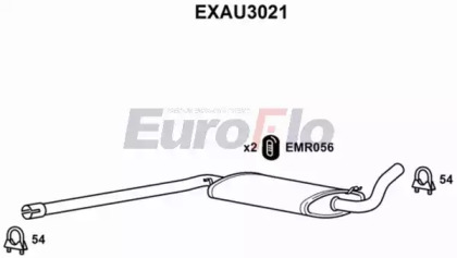 Амортизатор EuroFlo EXAU3021