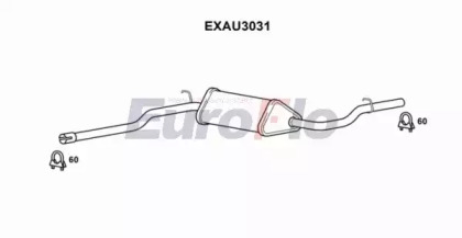 Амортизатор EuroFlo EXAU3031