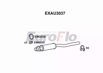 Амортизатор EuroFlo EXAU3037