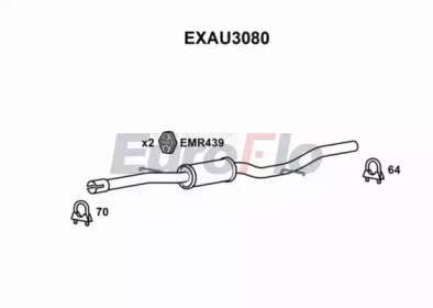 Амортизатор EuroFlo EXAU3080