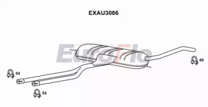 Амортизатор EuroFlo EXAU3086