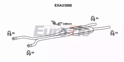 Амортизатор EuroFlo EXAU3088