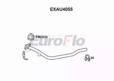 Трубка EuroFlo EXAU4055