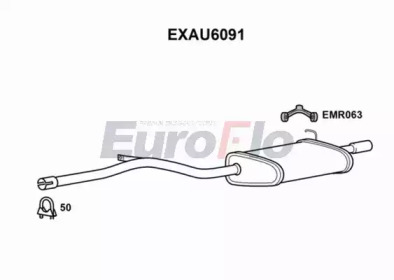 Амортизатор EuroFlo EXAU6091