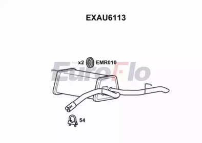 Амортизатор EuroFlo EXAU6113