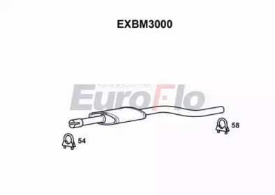 Амортизатор EuroFlo EXBM3000