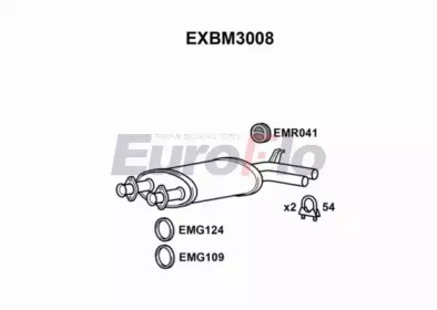 Амортизатор EuroFlo EXBM3008